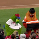 Illustration for article titled Gritty Earns The Phillie Phanatics Respect Through Dance